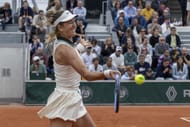 Victoria Azarenka at the 2025 French Open - Source: Getty