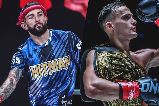 Muay Thai royalty Liam Harrison admits he’s a massive fan of Jonathan Di Bella’s style: “I’m here to watch him”
