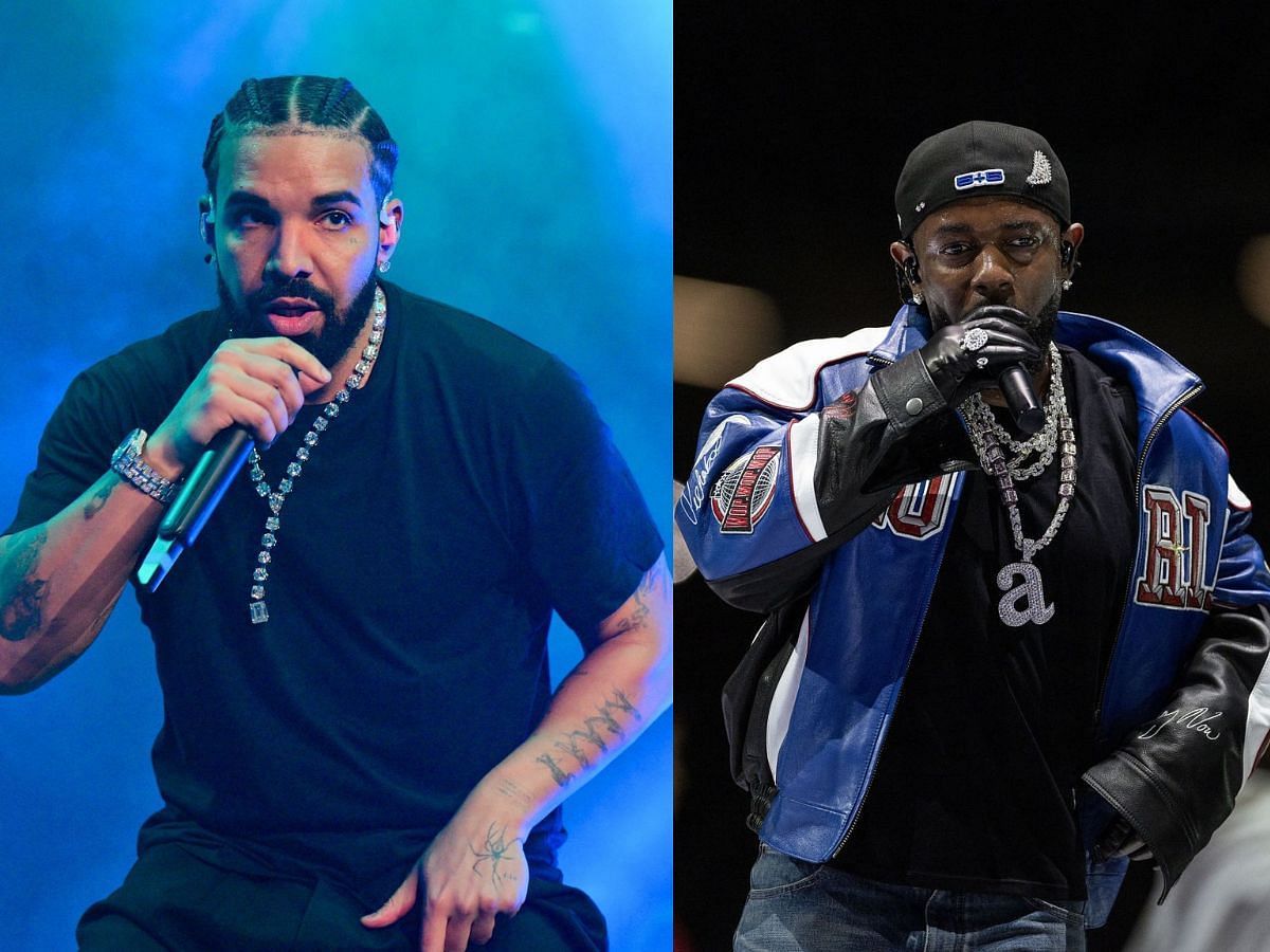Drake and Kendrick Lamar