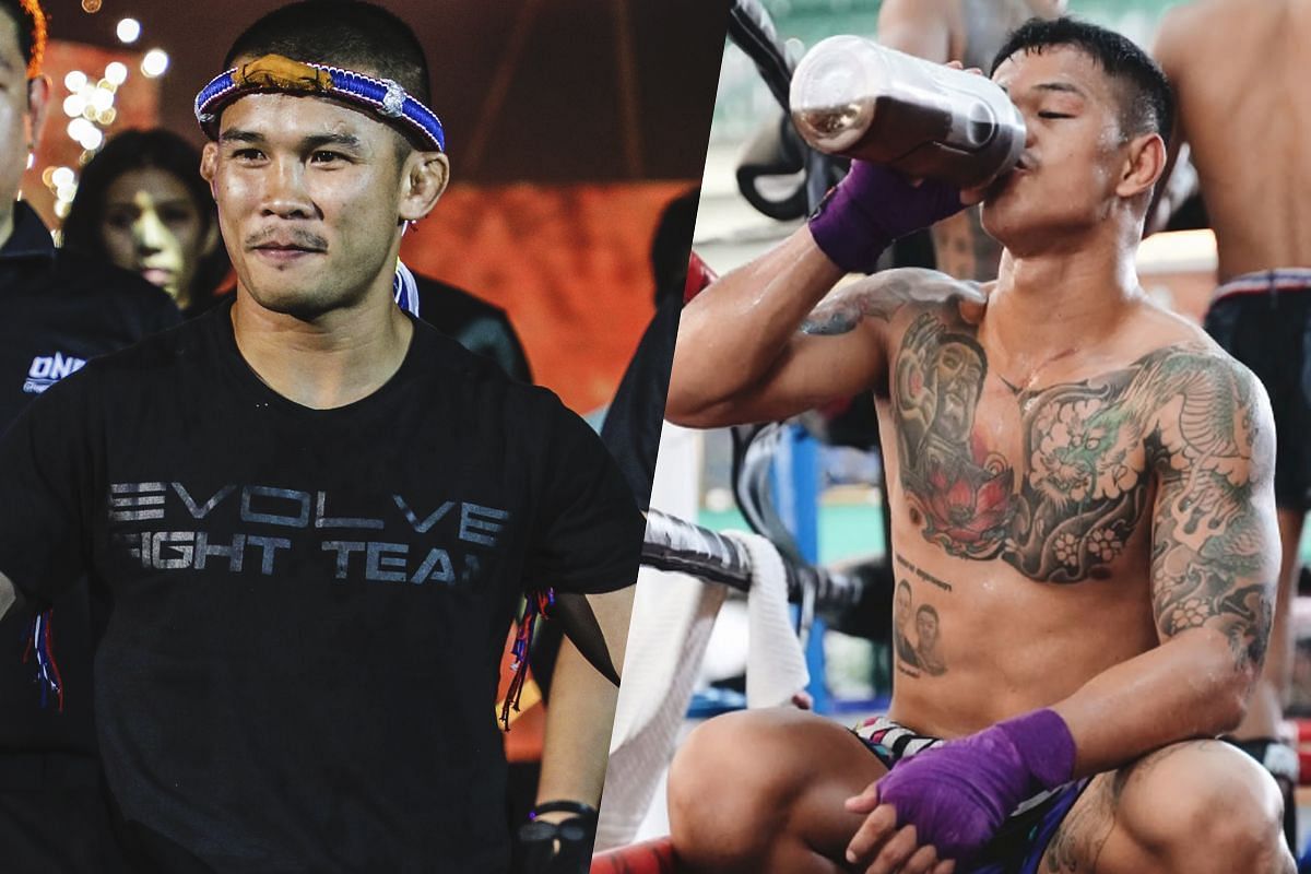 Nong-O Hama and Kongthoranee Sor Sommai - Photo by ONE Championship