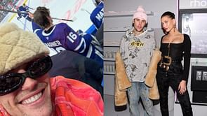 "Sl*t" for Leafs superstars Justin Bieber and wife Hailey attend elimination Game 7 in Toronto