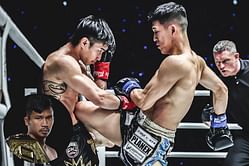 WATCH: Superlek is beside himself watching Tawanchai fall in his kickboxing barnburner against Masaaki Noiri in Japan