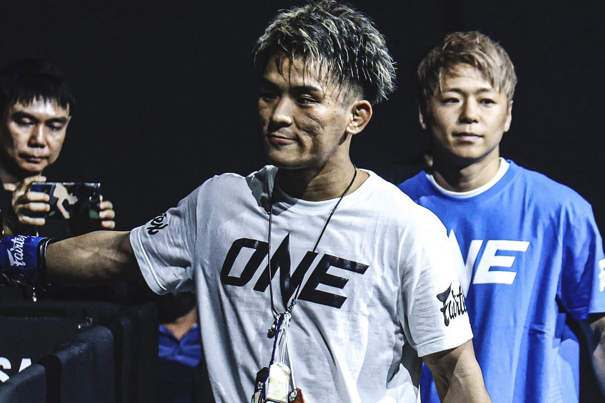 Yuki Yoza gets candid in explaining why he did not have hand wraps at ONE Friday Fights 109. -- Photo by ONE Championship 
