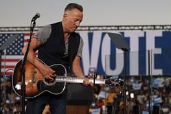 Did Bruce Springsteen recently fall down on stage in wake of anti-Trump comments? Viral video explained