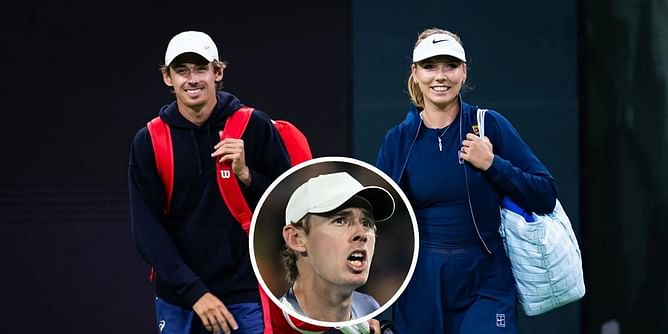 WATCH: Heartwarming scenes as Alex de Minaur's fiancé Katie Boulter consoles Aussie after French Open shocker