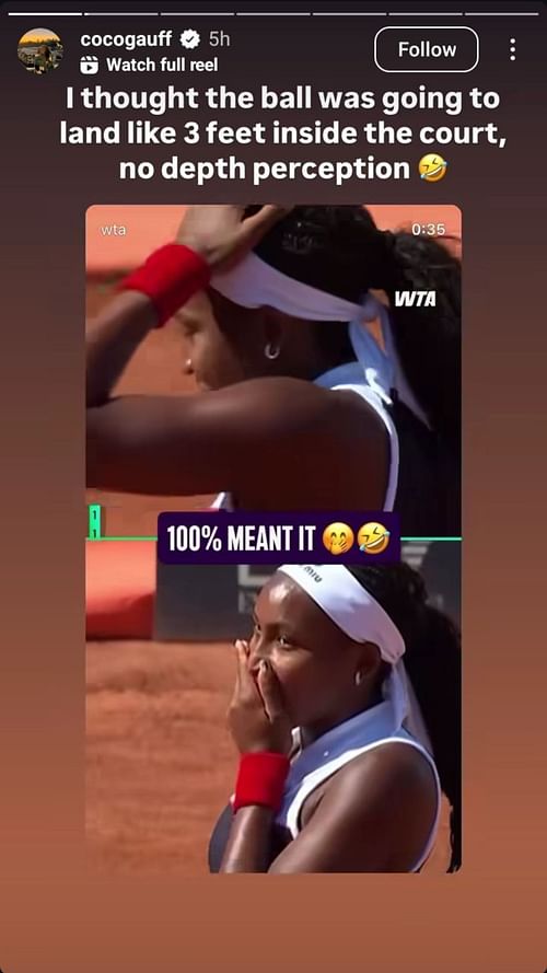 Via @cocogauff on Instagram