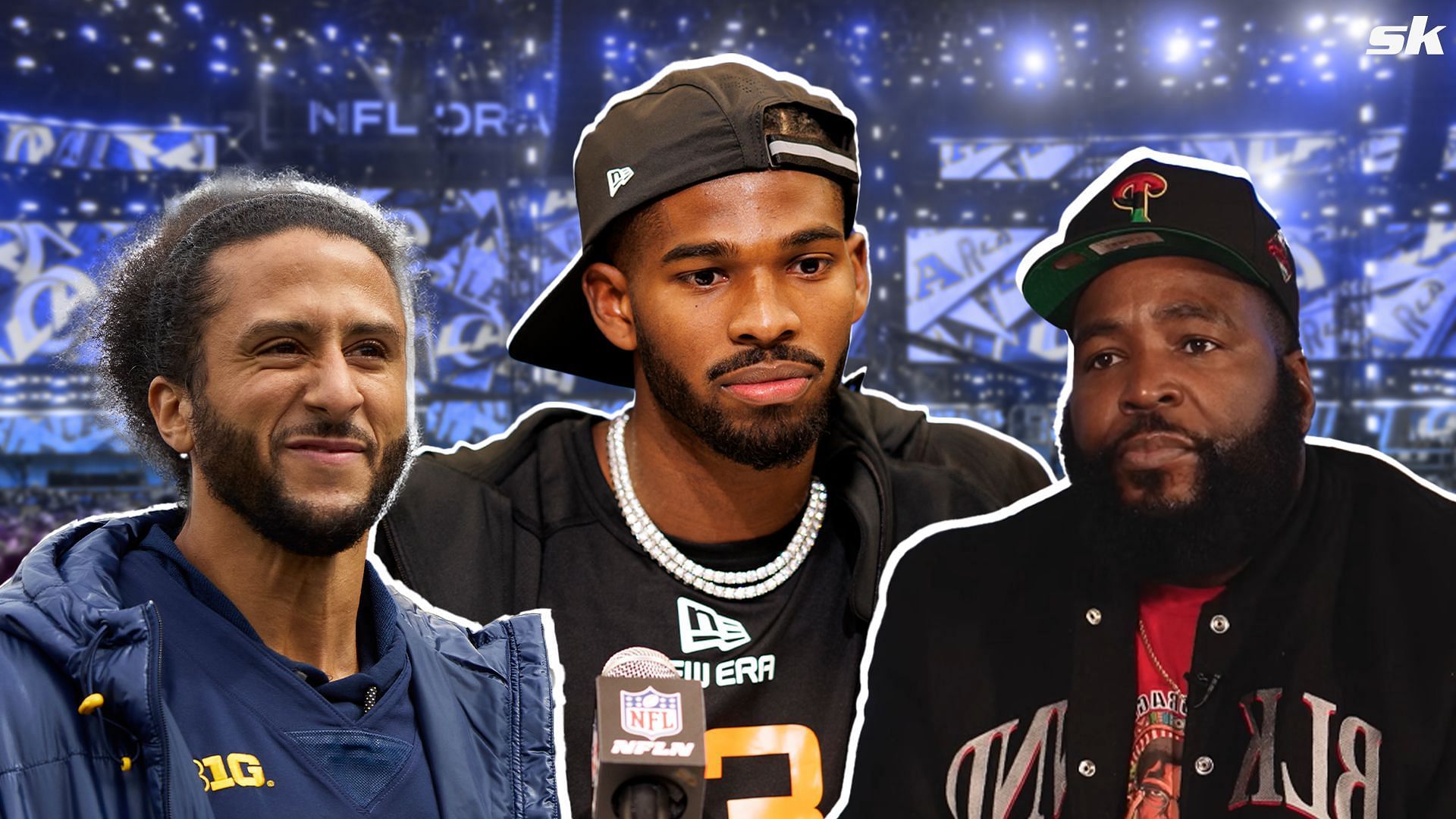 Colin Kaepernick x Shedeur Sanders x Dr. Umar Collage