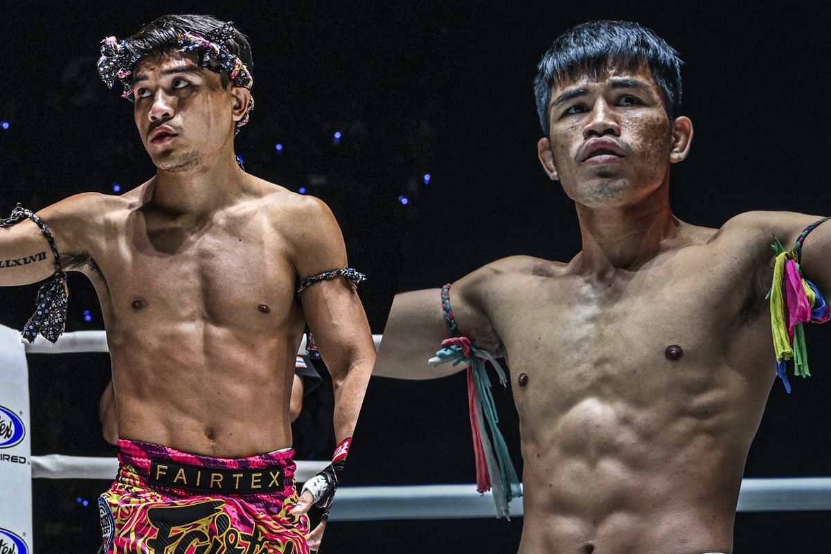Jaosuayai (left) and Nakrob Fairtex (right) | Image credit: ONE Championship