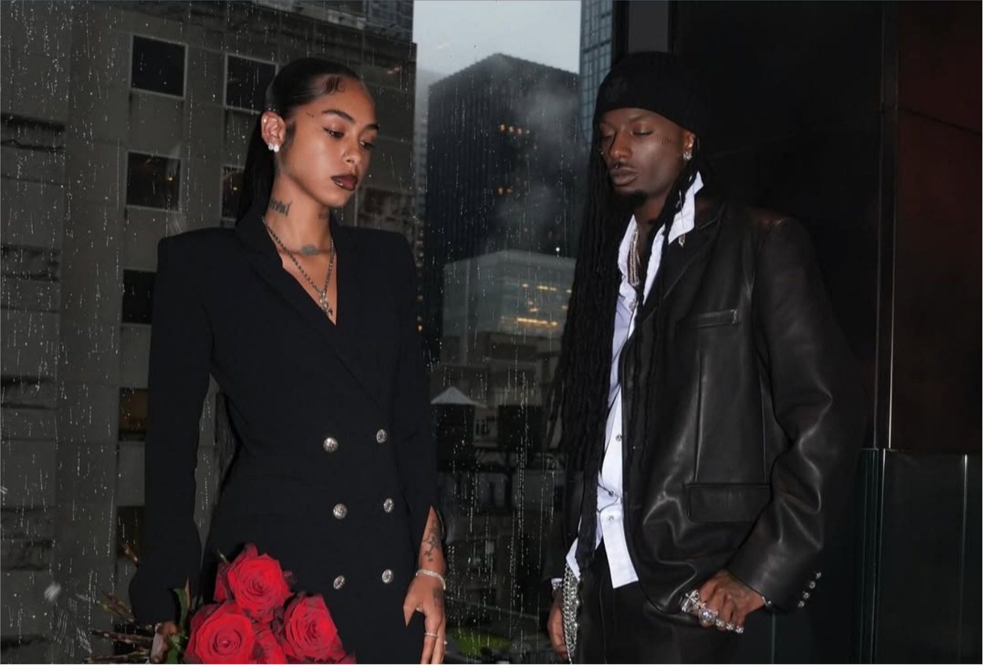Rumors about Playboi Carti &amp; Giovanna Ramos dating stemmed last year, (Photo via Instagram/@opium_00pium)