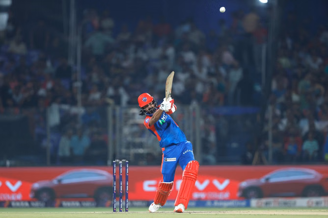 KL Rahul breaks massive record during blazing knock in DC vs GT IPL 2025 match