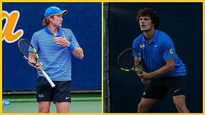 WATCH: Controversial scenes as UCLA & California team players get into heated argument at NCAA DI Men's Tennis Championship