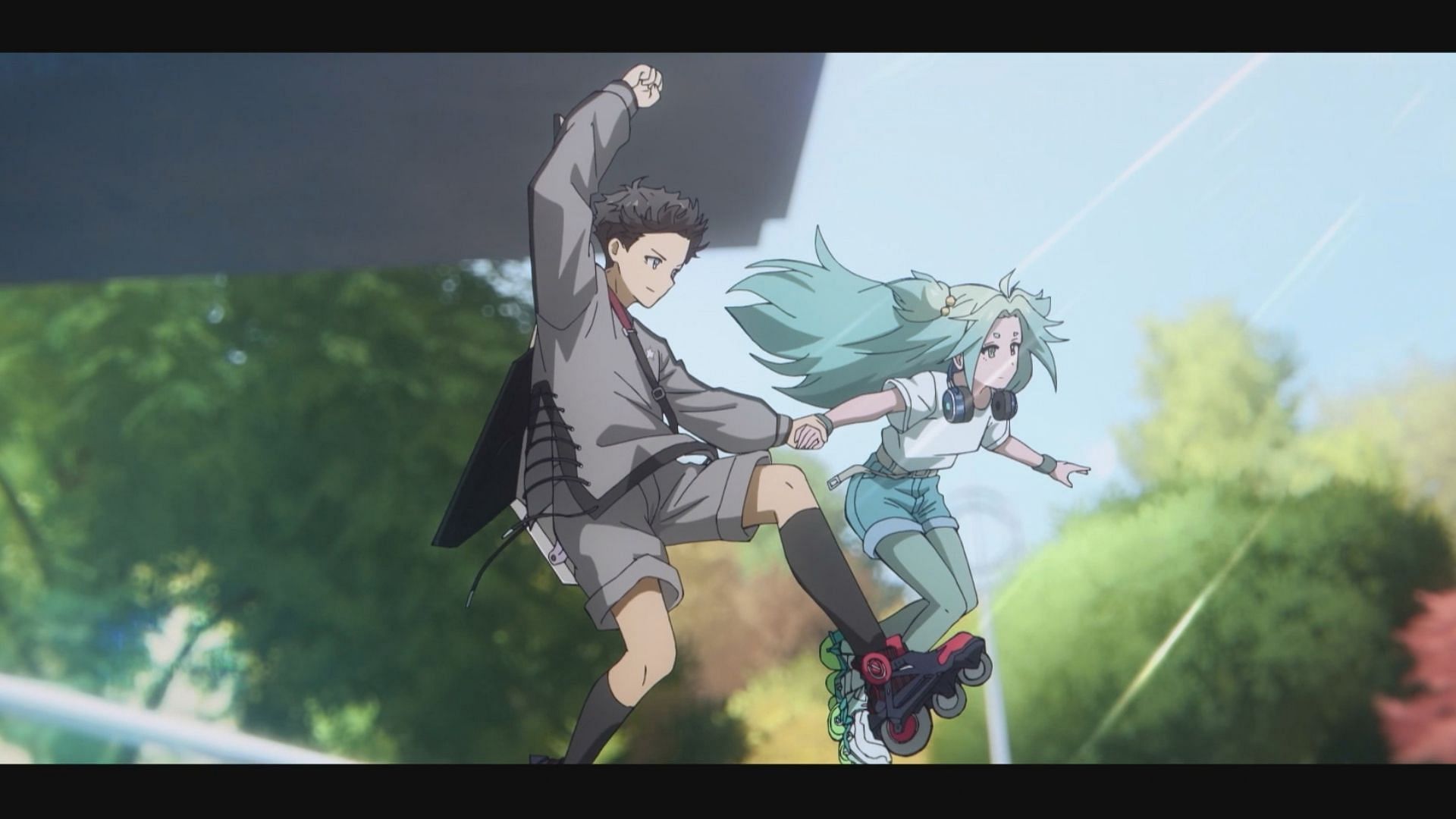 Cyan and Luo attempt escape (Image via Pb Animation, LAN Studio, Paper Plane Animation Studio)