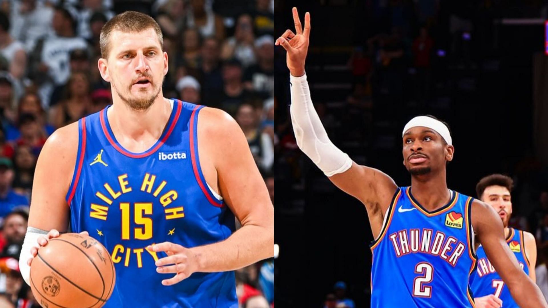 Denver Nuggets vs OKC Thunder Prediction and Betting Tips - May 5 | 2025 NBA Playoffs, Game 1 (Photos: @nuggets, @okcthunder/ IG)
