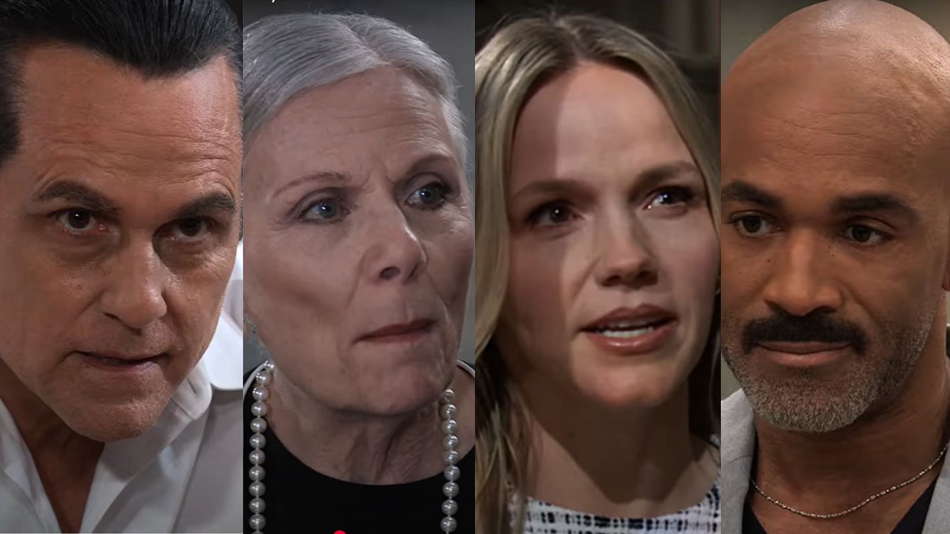 Sonny, Tracy, Lulu and Curtis have decisions and actions awaiting them on GH (Image via YouTube/@General Hospital)