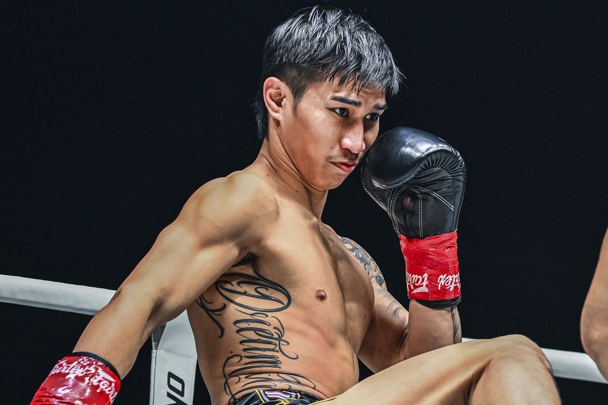 (Pictured) ONE featherweight Muay Thai world champion Tawanchai PK Saenchai.