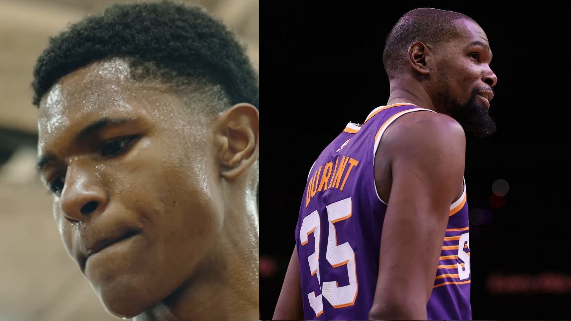 Hoops fans react to 6&rsquo;11&rdquo; Cameron Williams drawing comparisons to Kevin Durant (Image: IG/3ssbcircuit), Getty