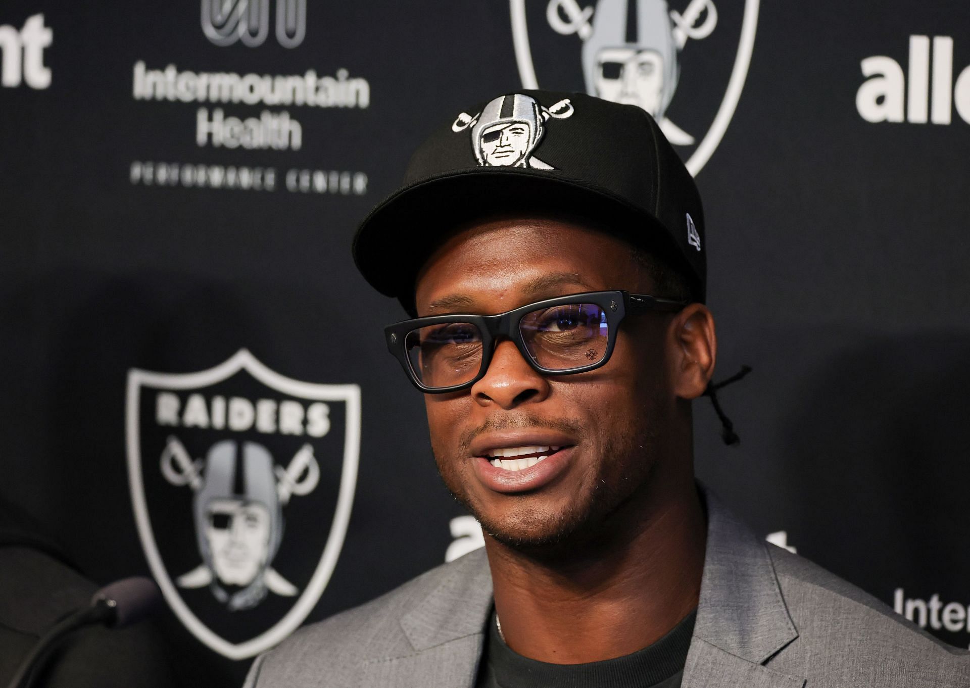 Las Vegas Raiders Introduce Geno Smith - Source: Getty