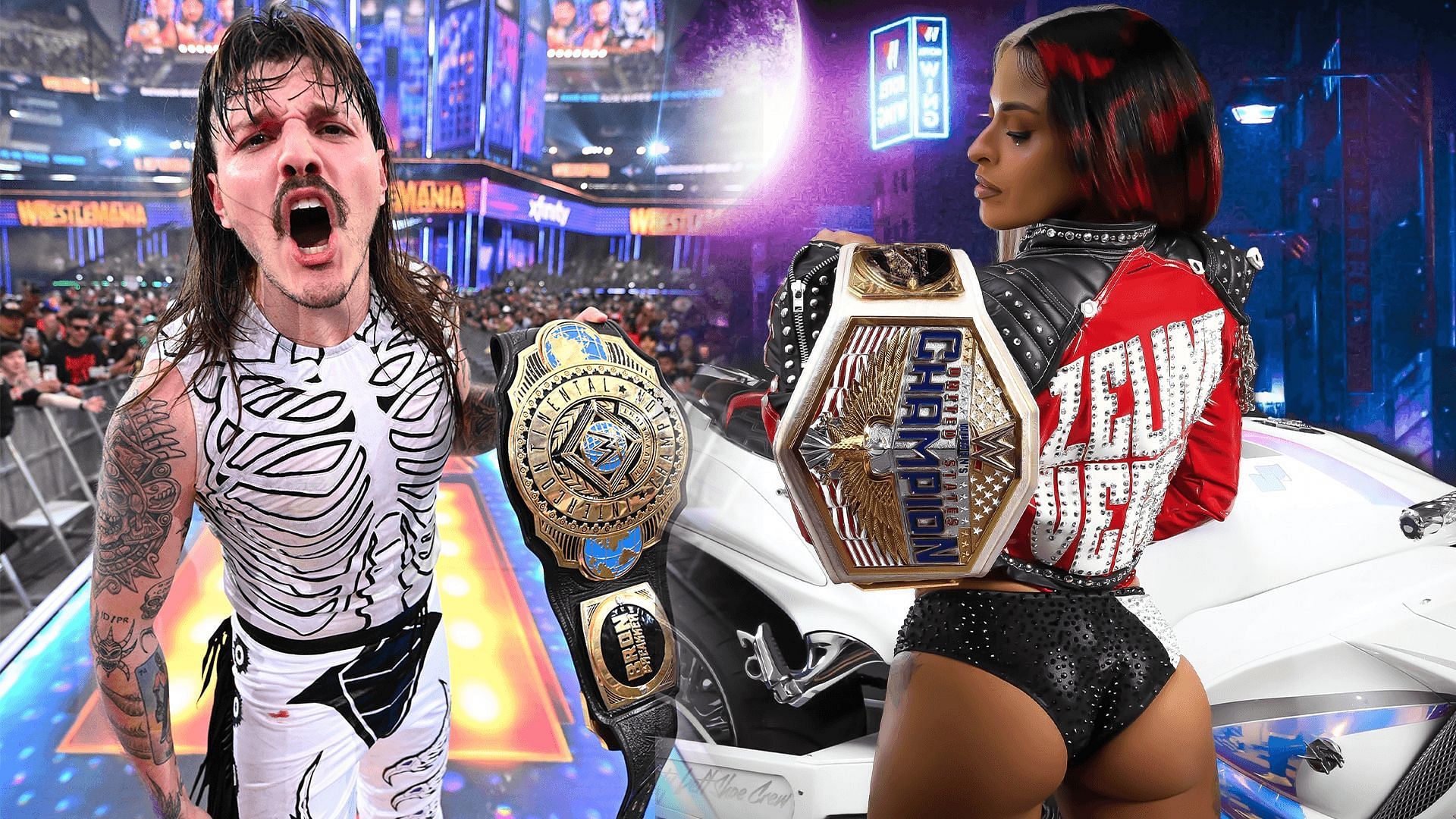 Dominik Mysterio and Zelina Vega (Credits: Dominik Mysterio