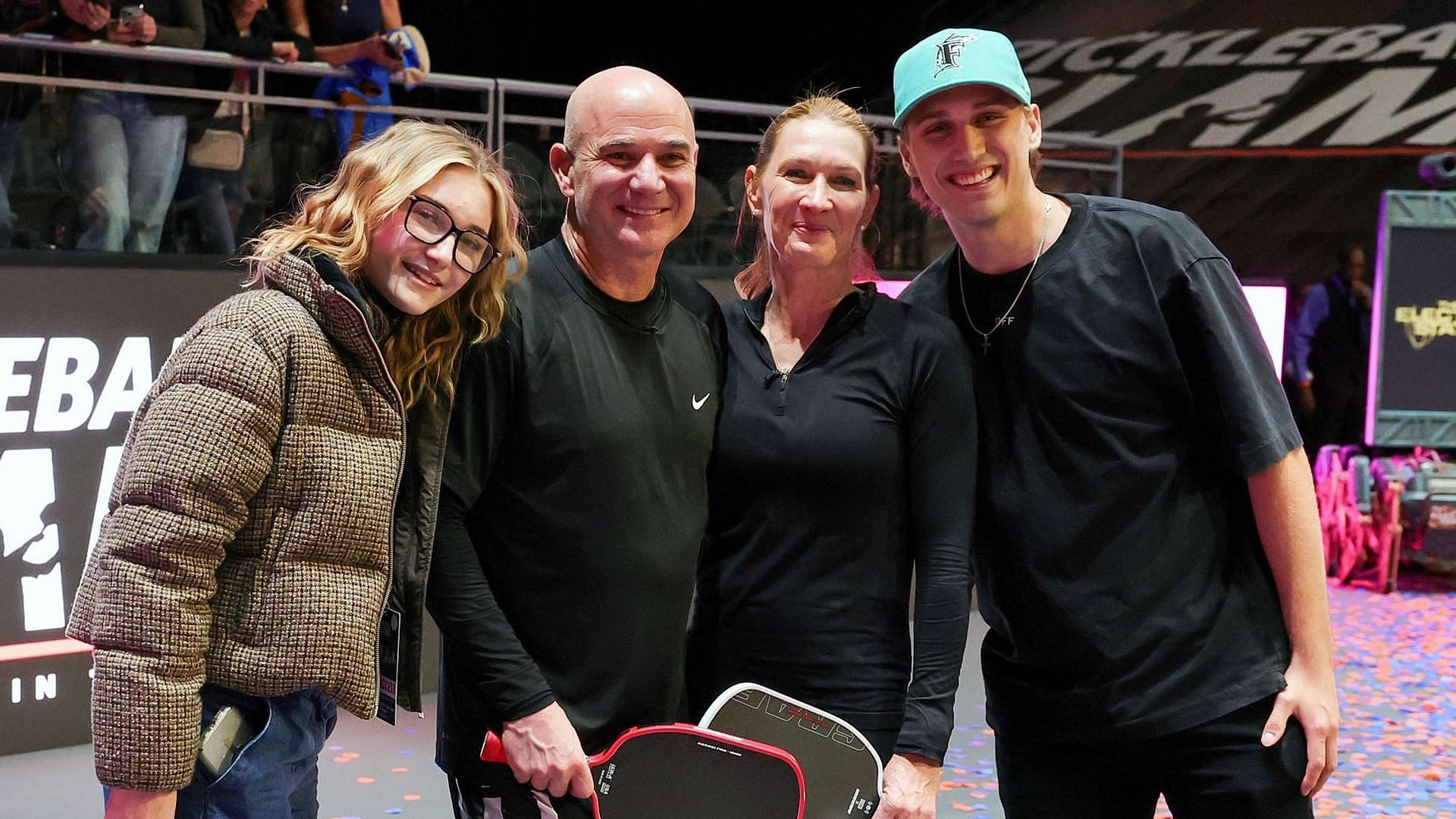 Andre Agassi and Steffi Graff