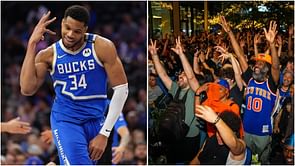 Giannis Antetokounmpo fuels Knicks trade rumors with direct answer to fan's question