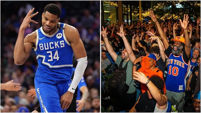 Giannis Antetokounmpo fuels Knicks trade rumors with direct answer to fan's question
