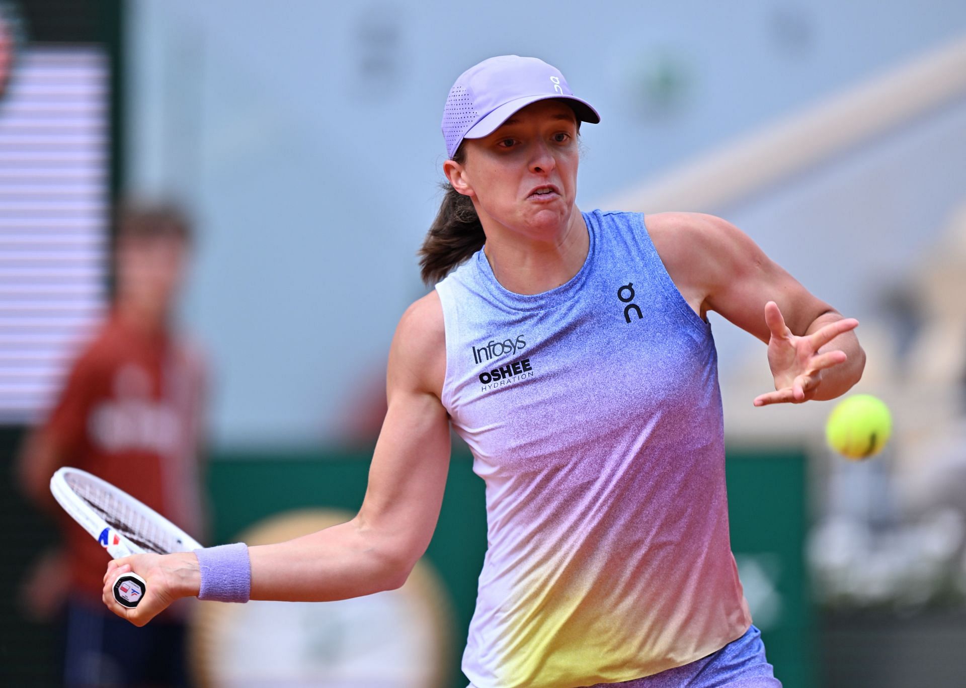 Iga Swiatek at the 2025 French Open | Getty Images