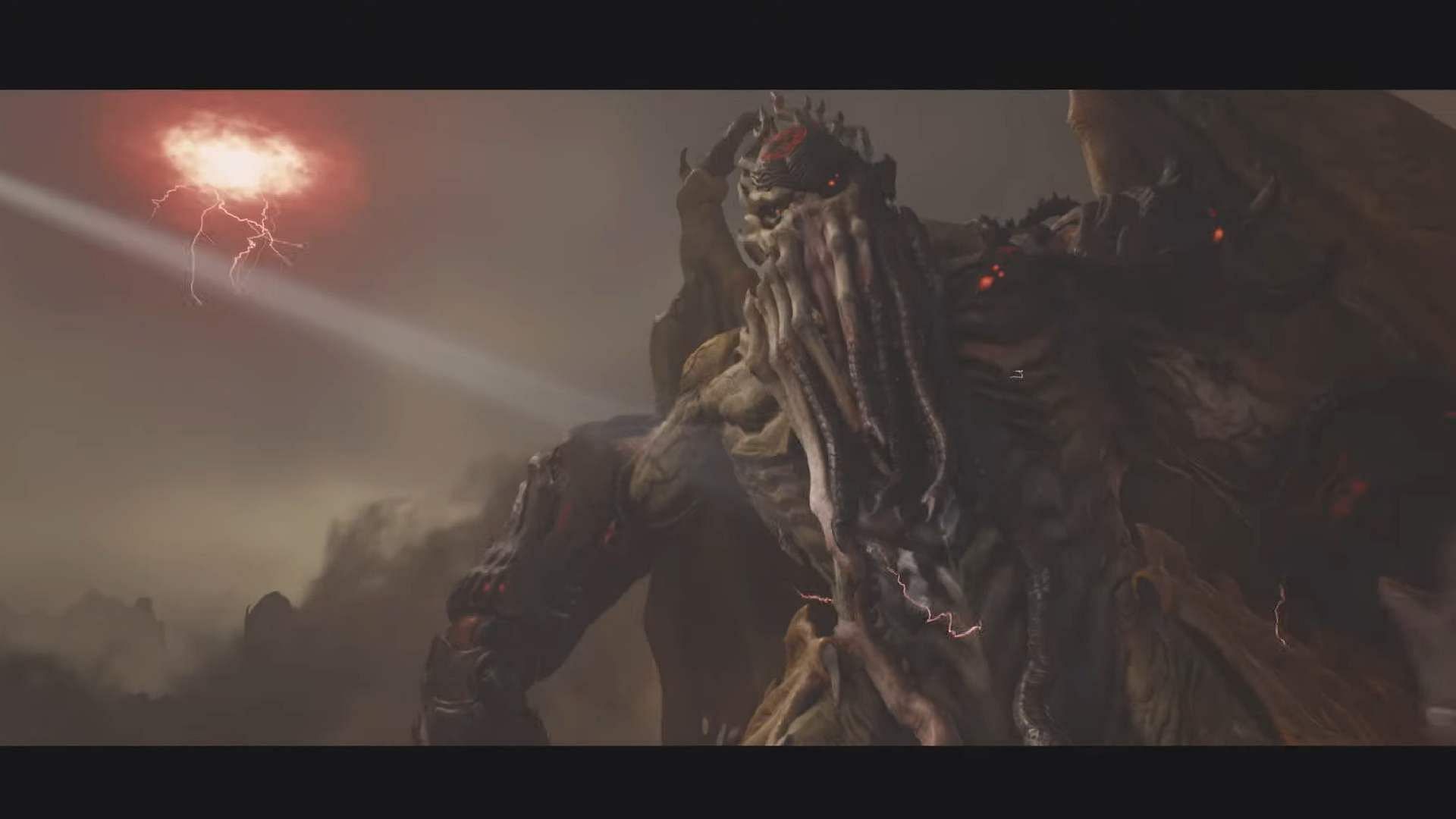 A still of the Old One demon in the Final Battle mission (Image via Sportskeeda Gaming/Bethesda Softworks)