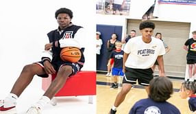 LeBron James' son Bryce James and future Arizona teammate Koa Peat show love as Alijah Arenas returns home after frightful accident