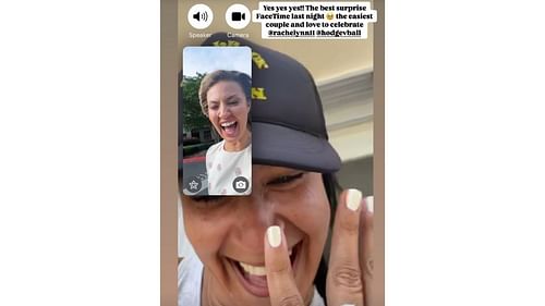 Amanda Balionis' friend is getting married soon (Instagram/balionis)