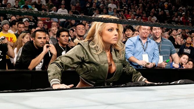 "CALL ME ASAP PLZ" - Trish Stratus receives desperate message from injured WWE star