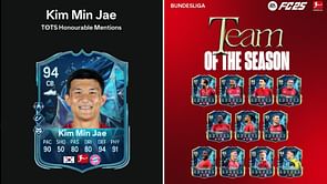 EA FC 25 Kim Min Jae TOTS Honourable Mentions SBC: All tasks and cheapest solutions