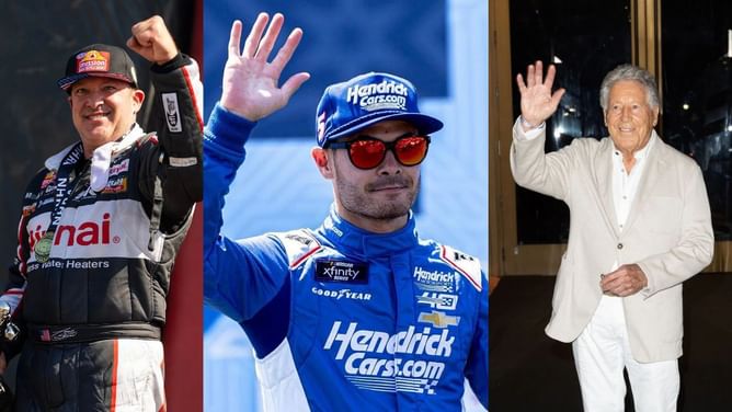 Kyle Larson feels "really good" with Tony Stewart and Mario Andretti comparisons, but not entirely