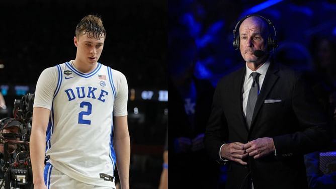 Jay Bilas heaps major praise on Cooper Flagg, labels projected first pick "best freshman player Duke's ever had"