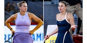 WATCH: Marta Kostyuk angrily confronts umpire after Aryna Sabalenka stops play in controversial scenes during rain-hit Madrid Open QF