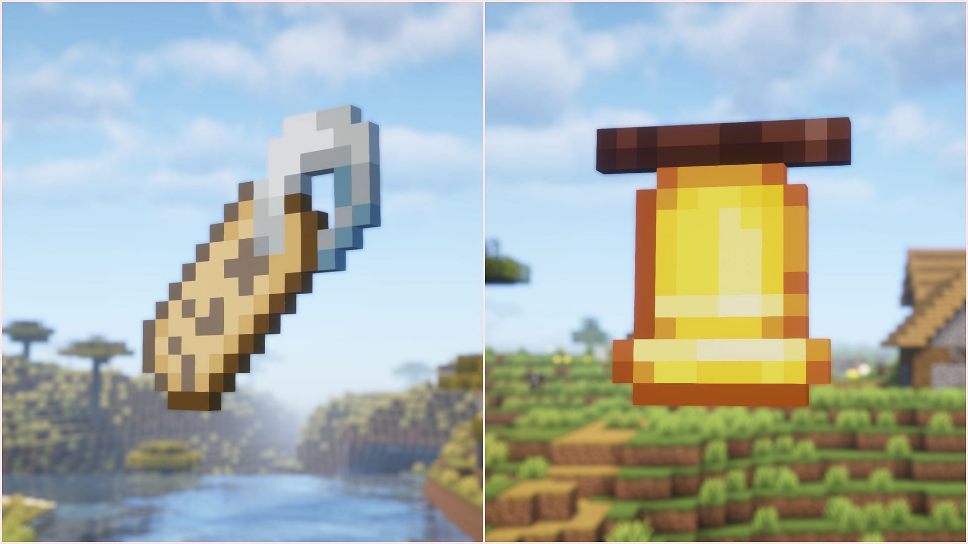 There are a few items that deserve a crafting recipe after saddles (Image via Sportskeeda Gaming || Mojang Studios)