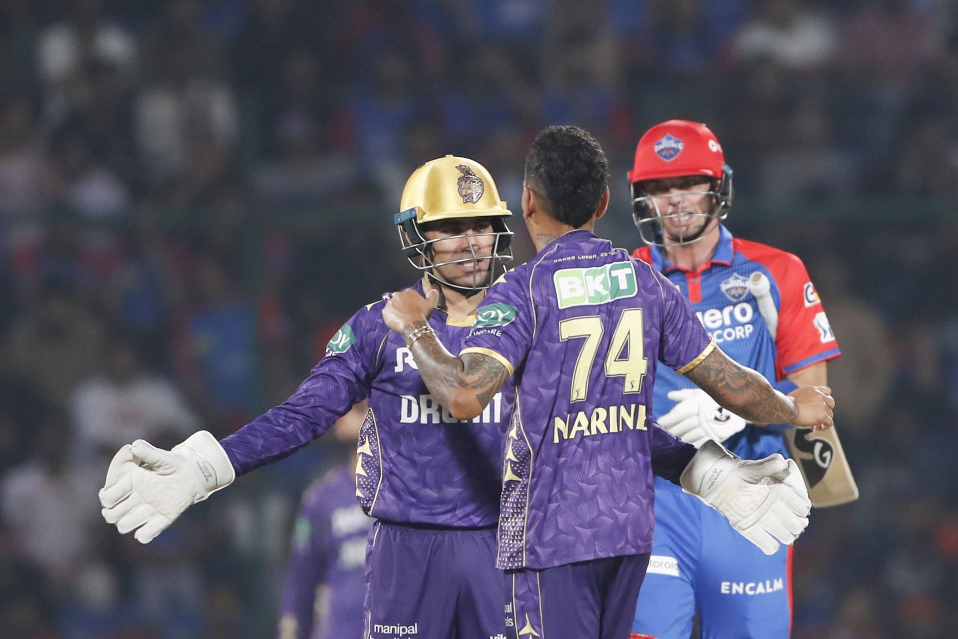 KKR&#039;s performances have mirrored Sunil Narine&#039;s bowling exploits this season [Credit: Getty]