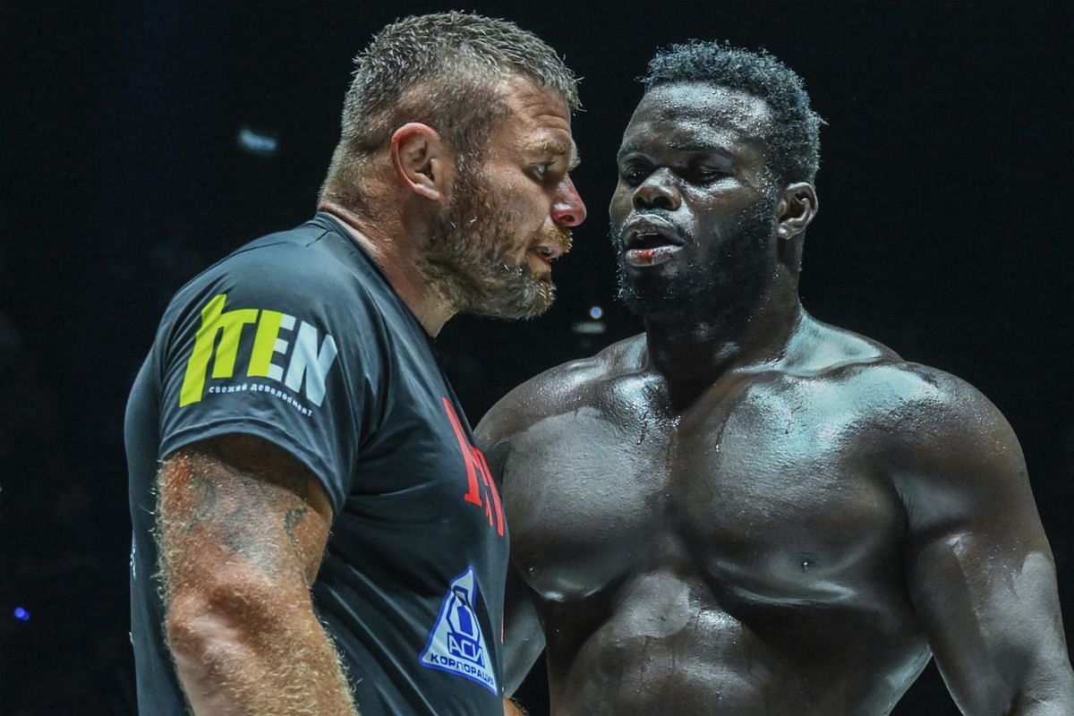 Anatoly Malykhin (left) and Reug Reug (R) | Image by ONE Championship