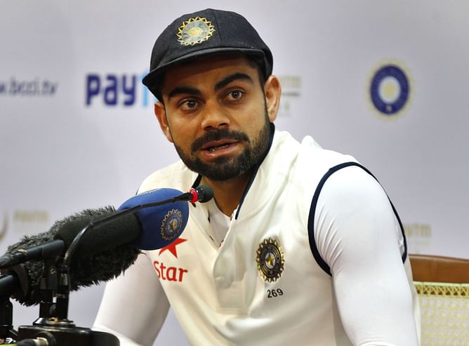 "Strange feeling for me" - When Virat Kohli opened up on being full-time Test captain at the toss in BAN vs IND 2015 match [Watch]