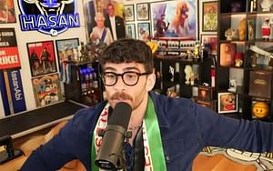 "You racist piece of s**t!": HasanAbi lashes out and calls Ethan Klein a "moron" during their heated debate