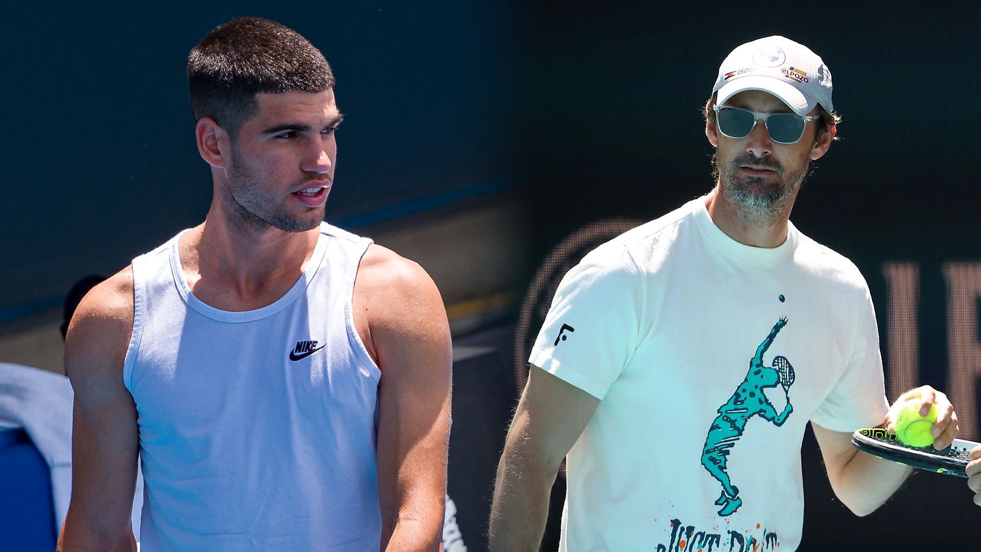 Carlos Alcaraz coach Juan Carlos Ferrero