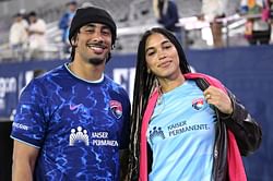 Jordan Love shares 1-word reaction to fiancée Ronika Stone's date night outfit
