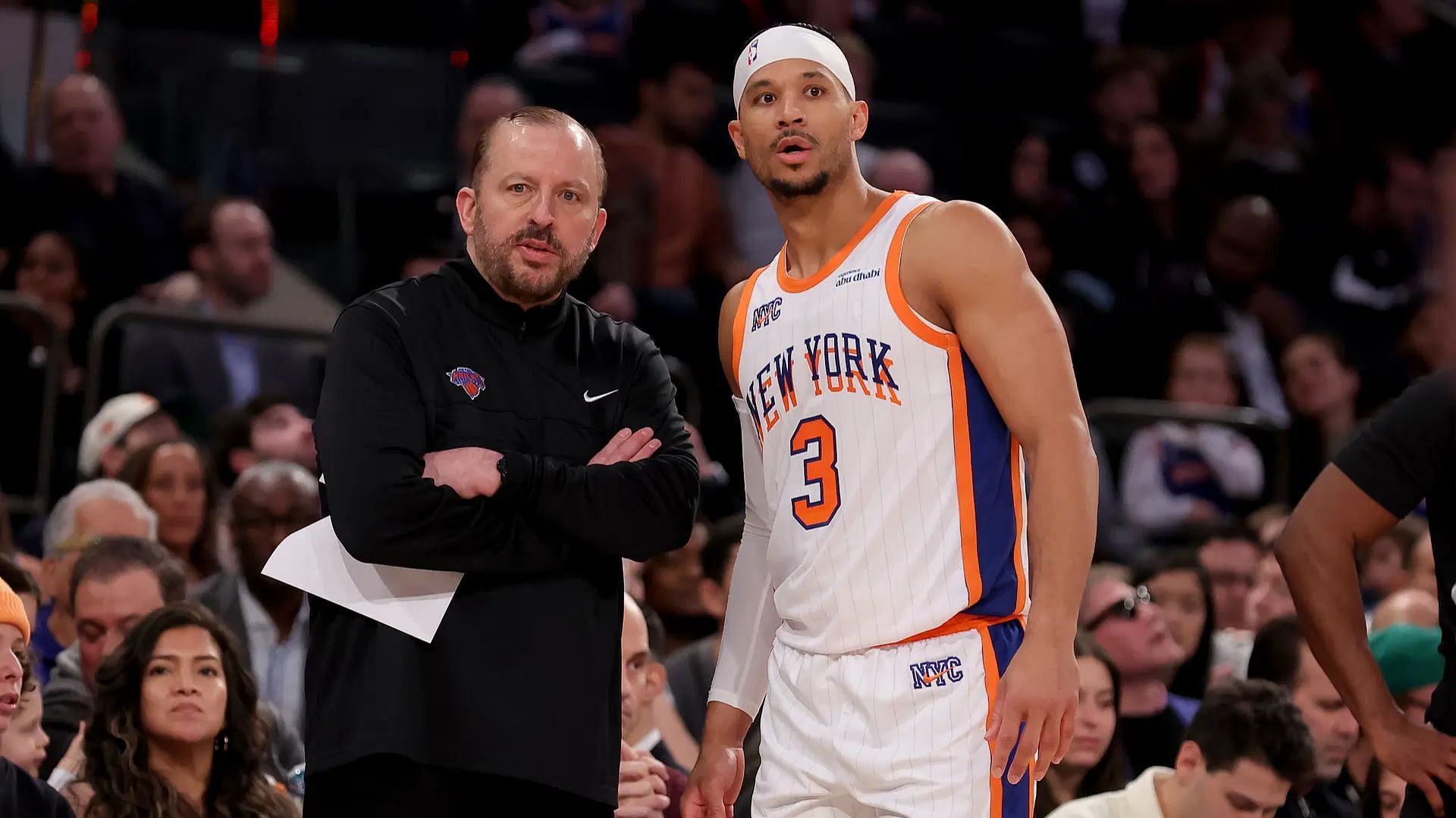 Knicks fans erupt as Tom Thibodeau mulls benching Josh Hart for $60,000,000 game-changer. (Photo: IMAGN)
