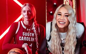 "That stabbing with the chopsticks is crazy work": College hoops fans react to Chloe Kitts trying Asian food in her latest TikTok