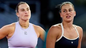 "Aryna Sabalenka cheated shamelessly" - Fans divided over Belarusian's shock request to umpire against Marta Kostyuk in Madrid