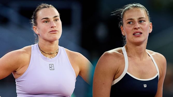 "Aryna Sabalenka cheated shamelessly" - Fans divided over Belarusian's shock request to umpire against Marta Kostyuk in Madrid