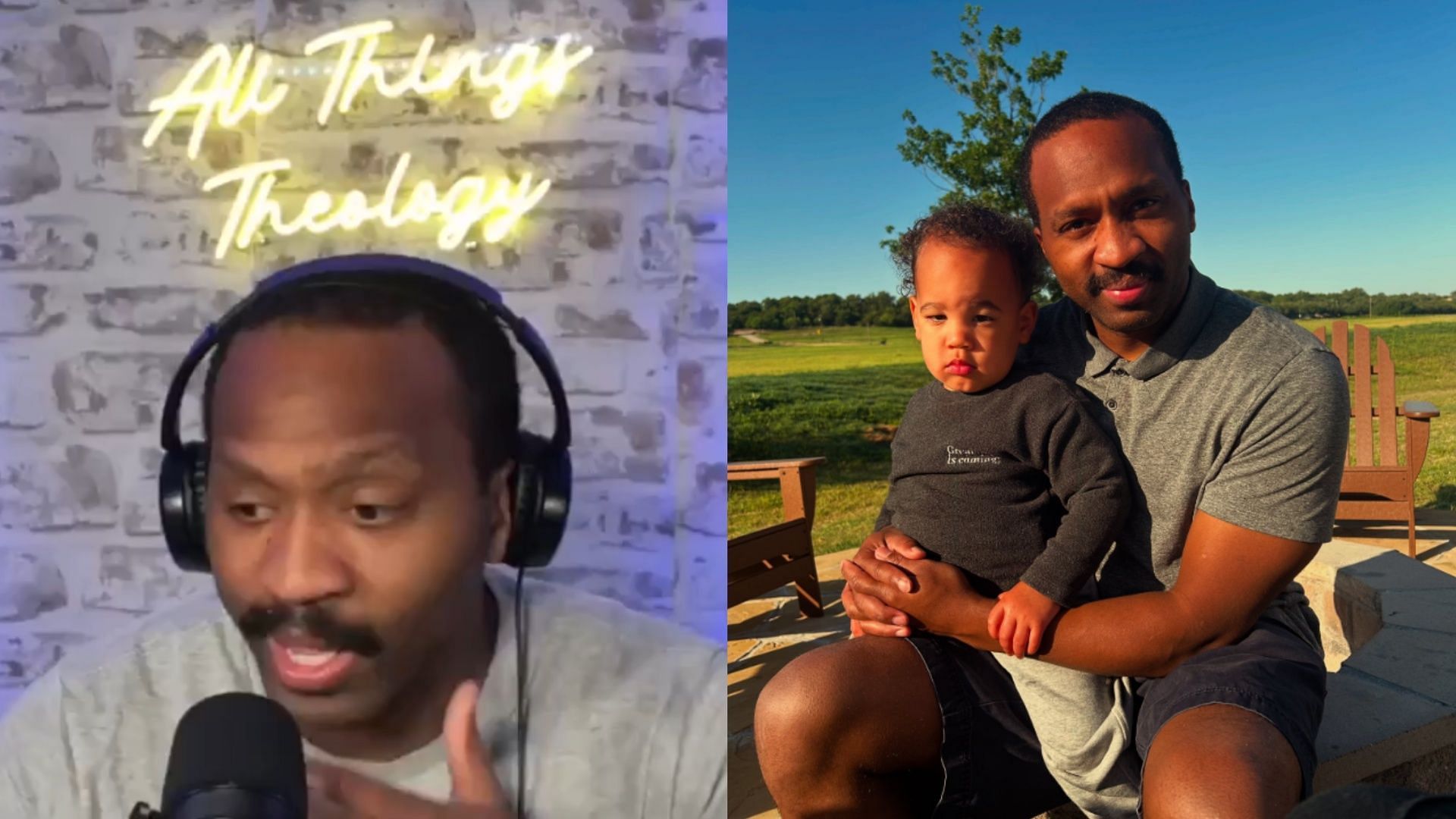 Kris Kdub is a Christian YouTuber, podcaster, husband, and father. (Image via X/ Kdubtru)