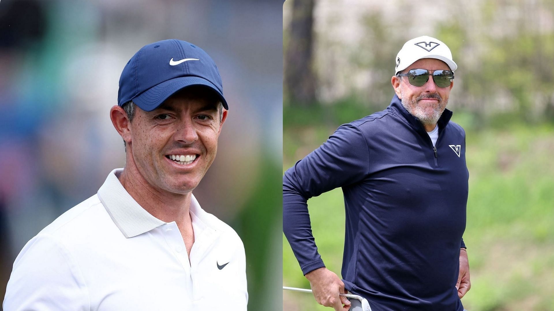 Rory McIlroy beats Phil Mickelson and $40 million worth pro golfer. Image via GETTY IMAGES