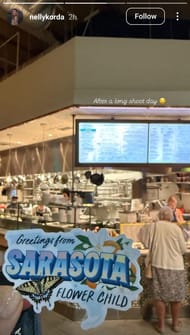 Flower Child (via Nelly Korda's Instagram story/@nellykorda)