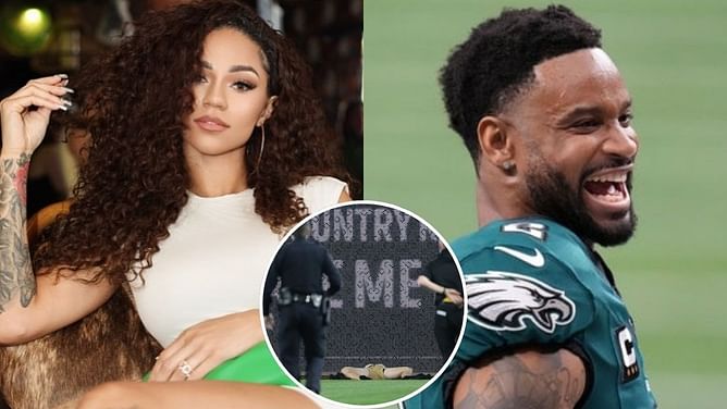 "This is insane!!!" - Darius Slay's wife Jennifer reacts as MLB fan suffers serious fall from stands mid-game