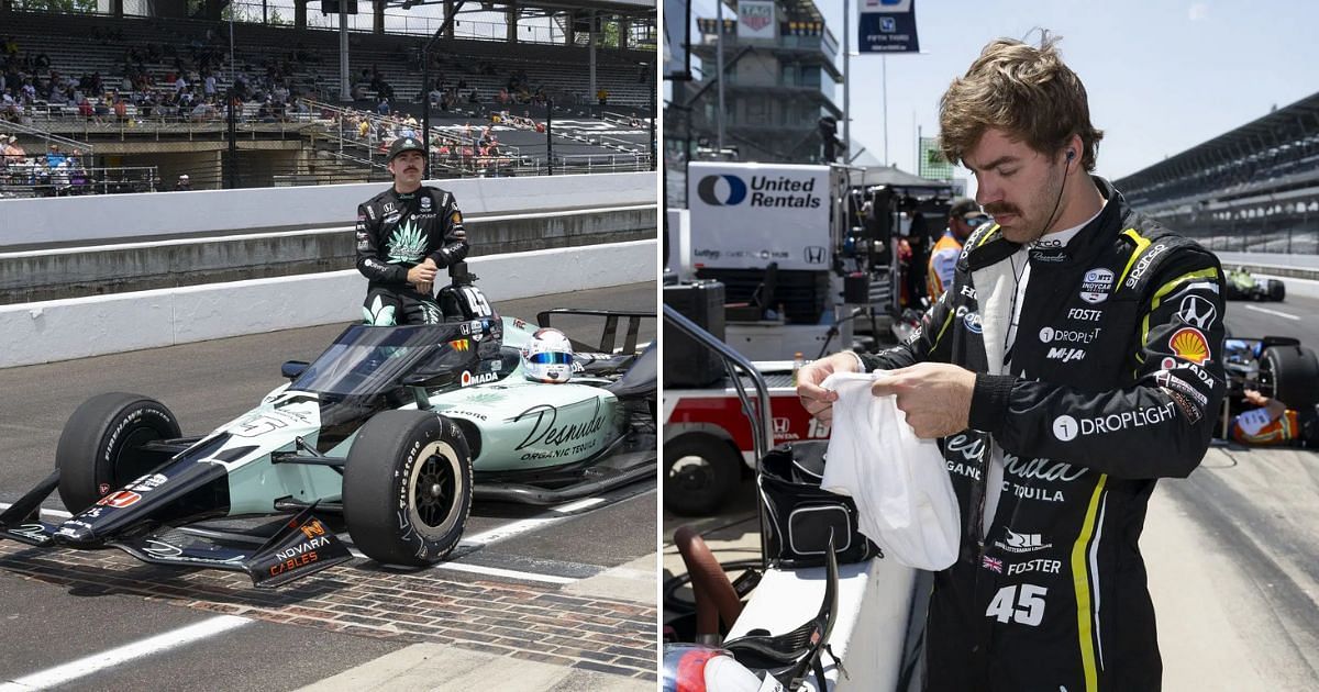 Louis Foster, IndyCar, Indy 500, Rahal Letterman Lanigan Racing, Bryson DeChambeau 